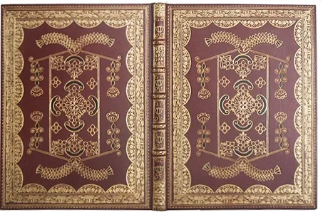 A New Orchard and Garden bound in brown goatskin with dense late 17th century style gold tooling